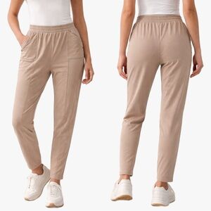 Soft Surroundings Tan Pull On Sweatpants Women’s Size Medium